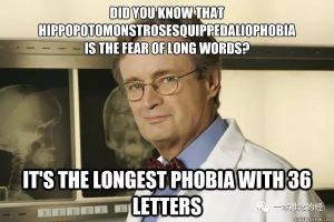 Hippopotomonstrosesquippedaliophobia